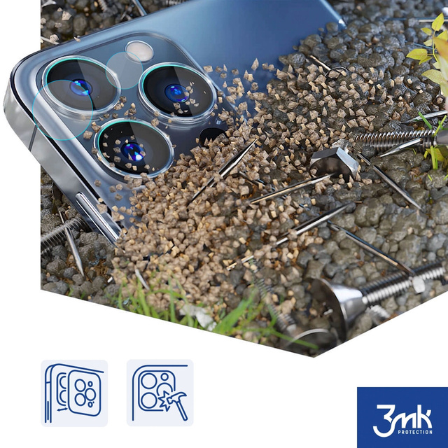 3mk Lens Protection Pro Phone Lens Protector Glass for Apple iPhone 13 Pro / 13 Pro Max Graphite