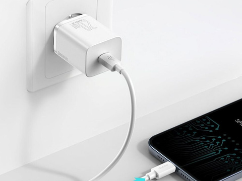 Зарядний пристрій Baseus Super Si Quick Charger 1C 20W White