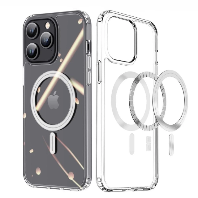 DUX DUCIS Clin Mag case - прозорий чохол сумісний з MagSafe для iPhone 15 Pro Max