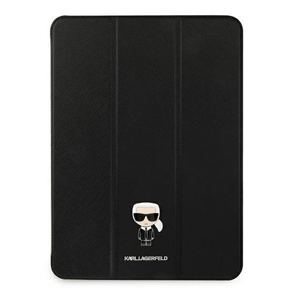 Karl Lagerfeld KLFC11OKMK iPad 11" Pro 2021 přebal knihy černý/černý Saffiano Karl Iconic
