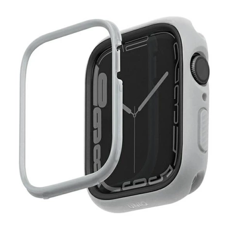 Захисний чохол UNIQ Moduo для Apple Watch Series 4/5/6/7/8/SE 44/45mm chalk-grey/chalk-grey