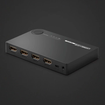 Ugreen Switch Splitter Switch HDMI - 3x HDMI 3D 4K 7,5 Gbps 36 Bit pro Kanal Schwarz (40234)