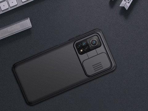 Nillkin CamShield-Hülle für Xiaomi Mi 10T / 10T Pro Schwarz