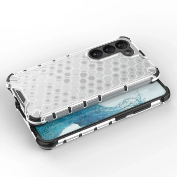 Чохол Honeycomb для Samsung Galaxy S23 броньований гібридний чохол чорний