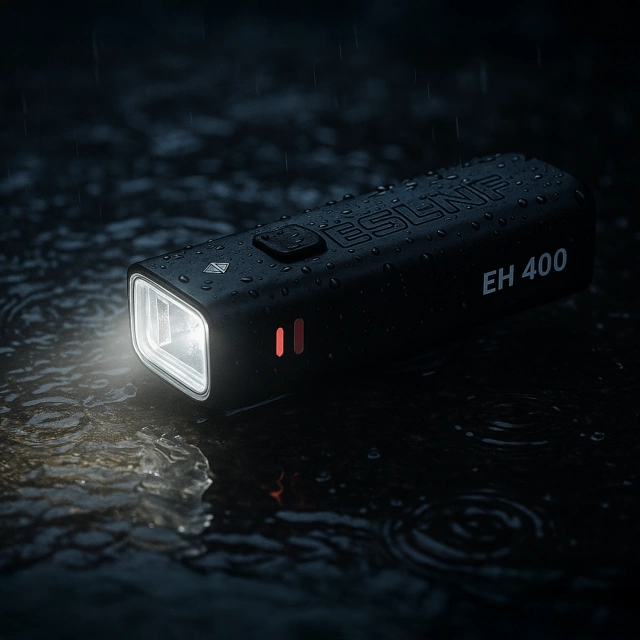 Bicycle Light Front LED Front Light Bicycle Lighting Waterproof IPX5 Alogy P12 Bike Light Black