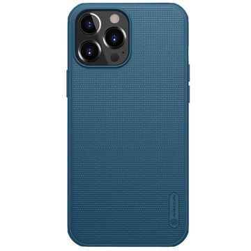 Nillkin Super Frosted Shield tvrdený kryt pre iPhone 13 Pro Max modrý