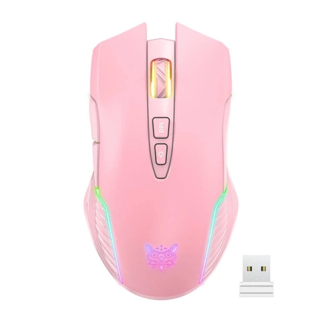 ONIKUMA CW905 Rosa 2,4G Kabellose Gaming-Maus