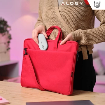 Alogy kabellose Maus, kleine ergonomische Maus für Laptop-PC, Bluetooth 2,4 GHz, leise, weiß