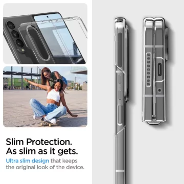 Чохол Etui Spigen AirSkin для Samsung Galaxy Z Fold 4 Crystal Clear