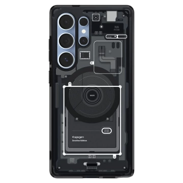 Чохол для Samsung Galaxy S25 Ultra Zero One Black Spigen Ultra Hybrid MagSafe
