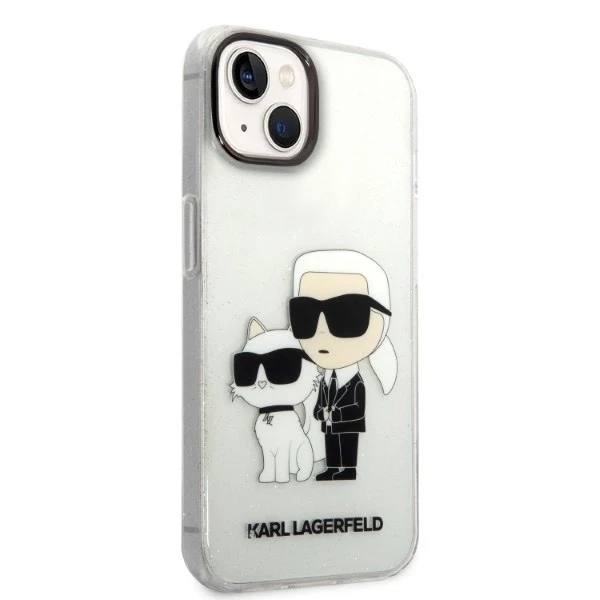 Чохол Etui Karl Lagerfeld KLHCP14MHNKCTGT для iPhone 14 Plus 6,7" Gliter Karl