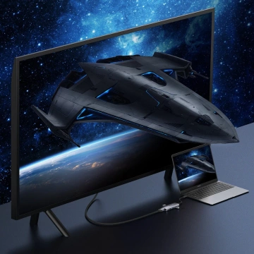 Багатофункціональний концентратор Choetech 7in1 USB Type C - 3x USB 3.2 Gen 1 / SD і TF картрідер / HDMI 4K 30 Гц / USB Type C сірий (HUB-M19 сірий)