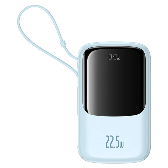 Powerbank Baseus Qpow Pro+ 22.5W 10000mAh USB-C Niebieski