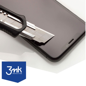 Gehärteter Glasbildschirm 3mk HardGlass Max für Samsung Galaxy S23 Schwarz