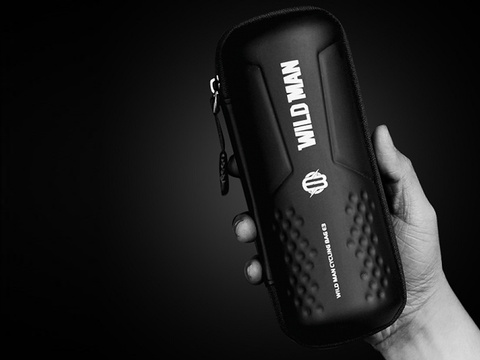 Pouzdro na láhev na vodu Pouzdro na kolo Wildman Bag E3 0,8l Black