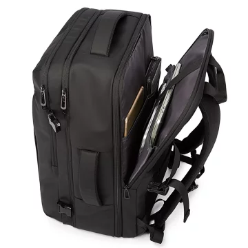 Bange Waterproof Backpack for Laptop 15.6" City Travel 45x30x16 cm for Work Airplane Men's Women's with USB Port Black