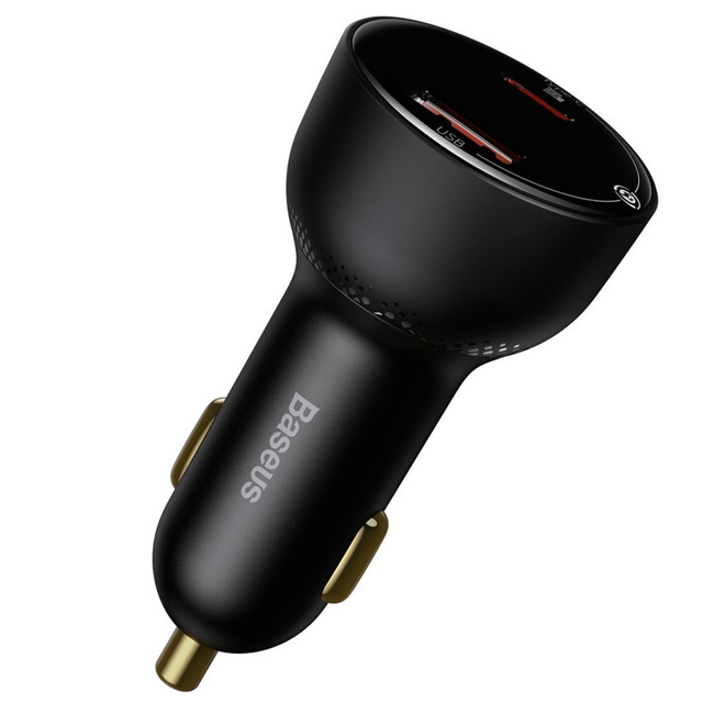 Baseus Superme rýchla autonabíjačka USB USB Type C 100W PPS QC PD Black