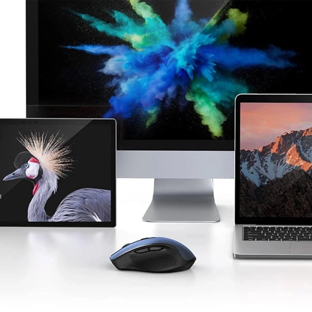 UGREEN WIRELESS OPTICAL MOUSE MU006 BLUE 2.4GHz BT