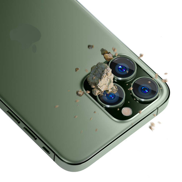 3mk Lens Protection Pro Handy-Objektivschutzglas für Apple iPhone 13 Pro / 13 Pro Max Alphine Green
