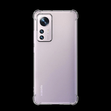 ShockProof Alogy Case for Xiaomi 12 Pro Clear silicone armored case