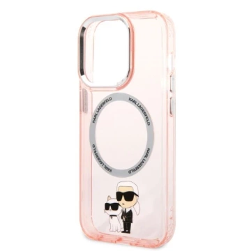 Etui Karl Lagerfeld KLHMP14XHNKCIP pre iPhone 14 Pro Max 6,7" pevné puzdro Iconic Karl