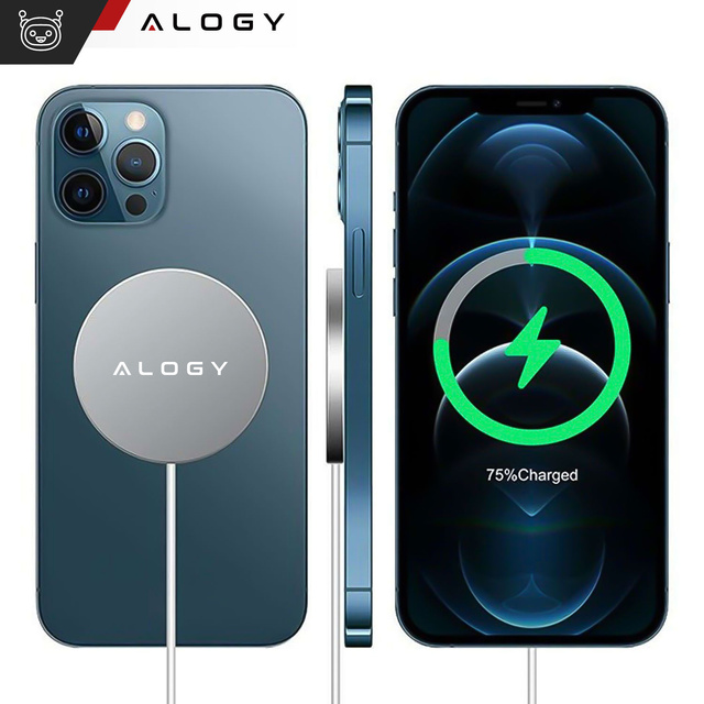 Alogy Wireless Charger for MagSafe 20W for iPhone 12/13/14/ PRO/ MAX/ MINI White