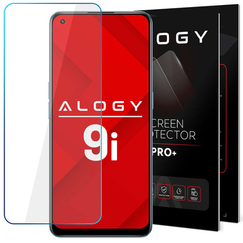 Захист екрана загартоване скло 9H Alogy для Realme 9i