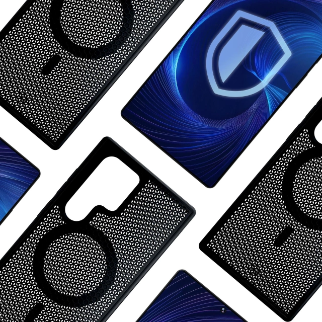 Kryt pre Samsung Galaxy S25 Ultra 3mk COOLing MagCase MagSafe Black