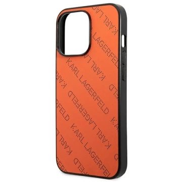 Etui Karl Lagerfeld KLHCP13XPTLO pre iPhone 13 Pro Max 6,7" pevný obal Perforated Allover
