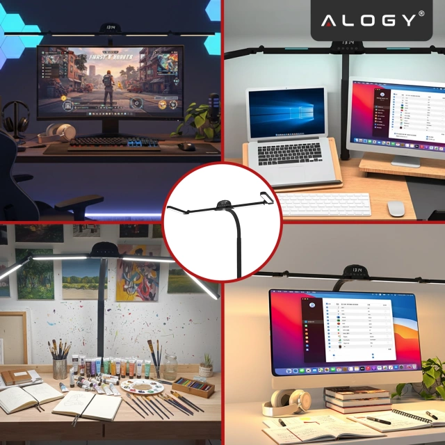 Ochranné pouzdro na notebook, MacBook Air Pro 13,3" Alogy Hard Foam Bag pro 13-14" notebooky černé