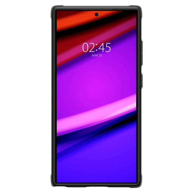 Etui Spigen Rugged Armor für Samsung Galaxy S24 Ultra Mattschwarz
