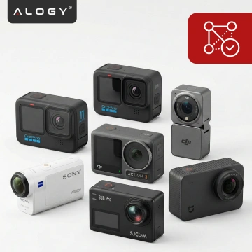 Спортивний ремінь Alogy Chest нагрудний тримач для фотоапарата, камер GoPro, телефону універсальний Black