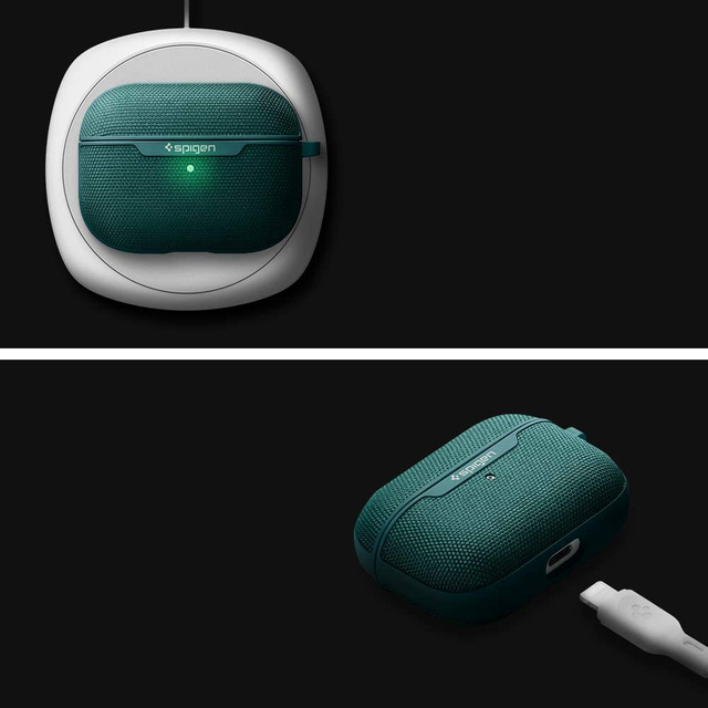 Spigen Urban Fit Hülle für Apple AirPods Pro Midnight Green