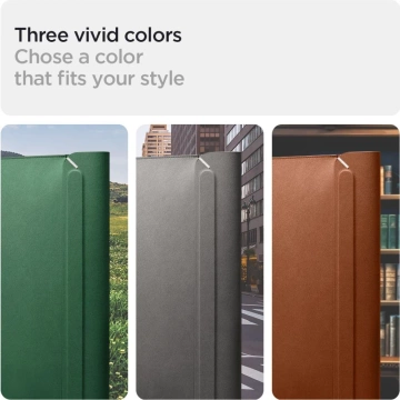 Puzdro na notebook Spigen Valentinus 13-14 Jeju Green
