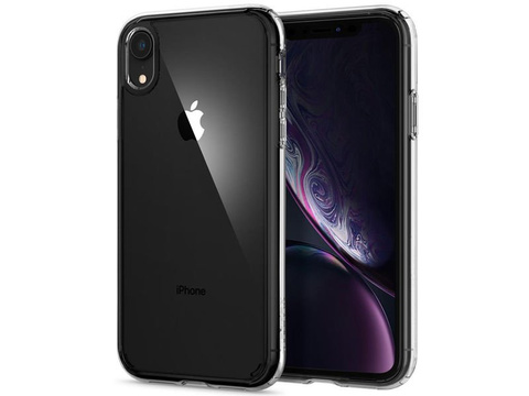 Spigen Ultra Hybrid Apple iPhone Xr Hülle Kristallklares Alogieglas
