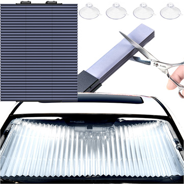 Sunshade blind car sun visor car windshield cover universal double-sided 150x65cm