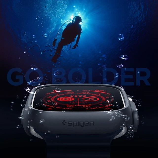 SPIGEN THIN FIT APPLE WATCH ULTRA (49 MM) BLACK