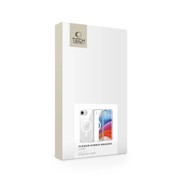 Чохол для iPhone 16e Tech-Protect FlexAir Hybrid MagSafe Clear