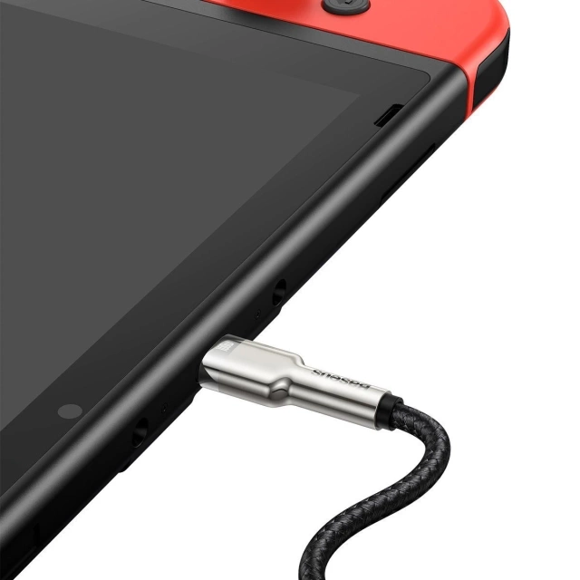 Kábel Baseus Cafule USB-C na USB-C, 100 W, 2 m (čierny)