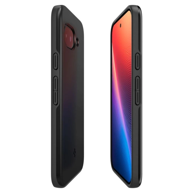 Google Pixel 9a Spigen Thin Fit Mag MagSafe Black Case