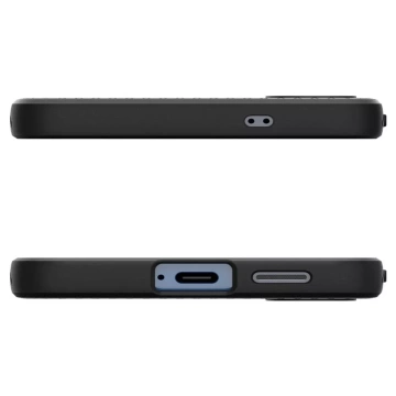 Захисний чохол Spigen Liquid Air для Samsung Galaxy S25, матовий, чорний
