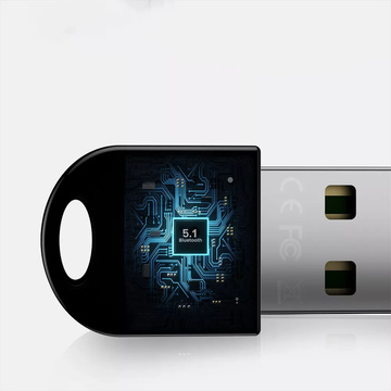 Mini Adapter Bluetooth 5.1 Empfänger Alogy USB-A Wireless Signal Schwarz