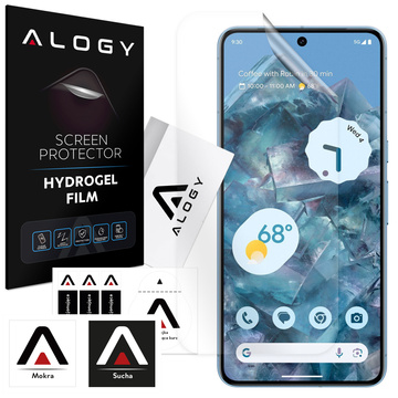 Hydrogélová fólia pre Google Pixel 8 Pro, ochranná fólia na displej telefónu Alogy Hydrogel Film