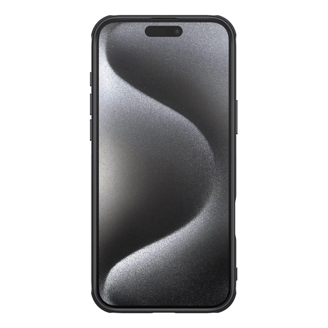 Nillkin Frosted Shield Pro Magnetisches Case für iPhone 16 Pro - Schwarz