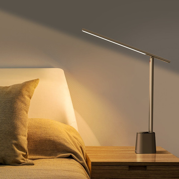 Kancelářské svítidlo Baseus Smart Eye, skládací, dobíjecí (šedá)