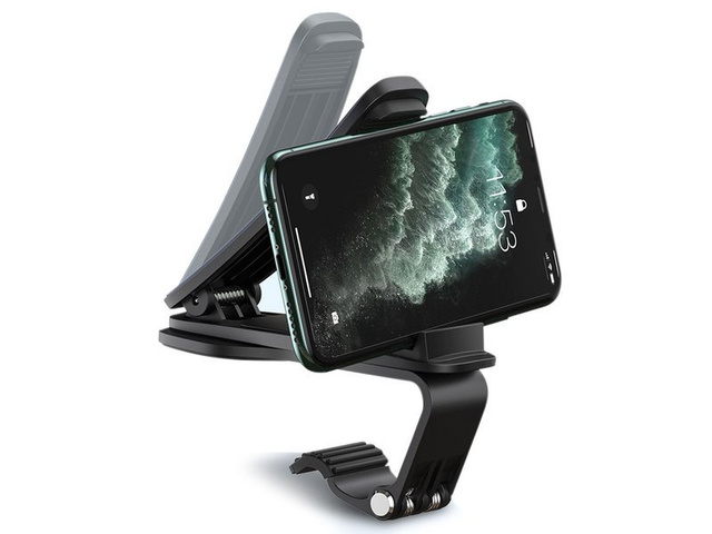 Baseus Big Mouth Pro car holder for dashboard clip black