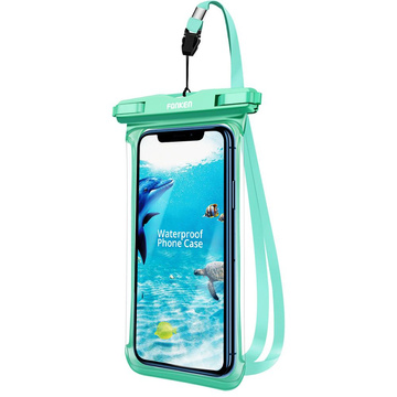Fonken waterproof case universal waterproof IPX8 to 6.5 Green