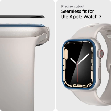 Гібридне скло spigen proflex "ez fit" 2-pack apple watch 7/8 (41 мм)