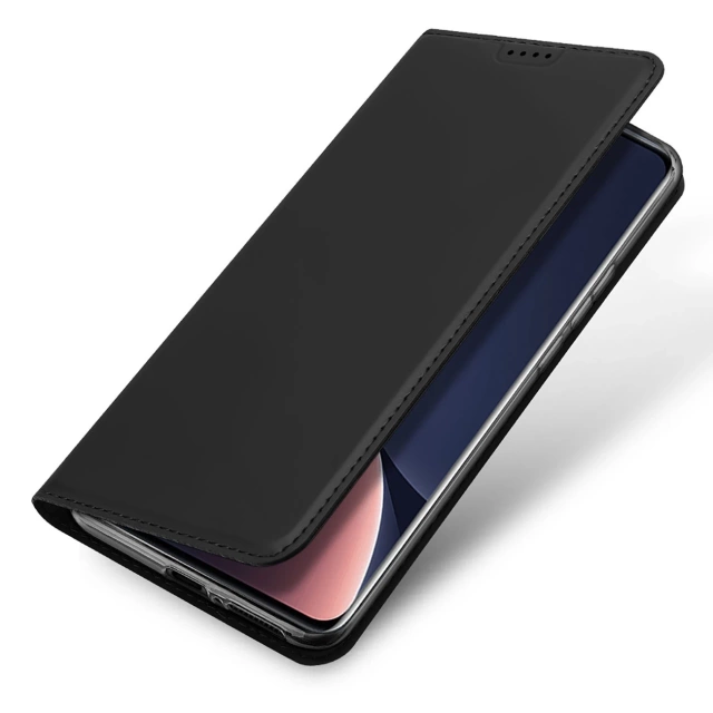 Dux Ducis Skin Pro pouzdro Xiaomi 13 Pro kryt s vyklápěcím stojánkem na peněženku černý