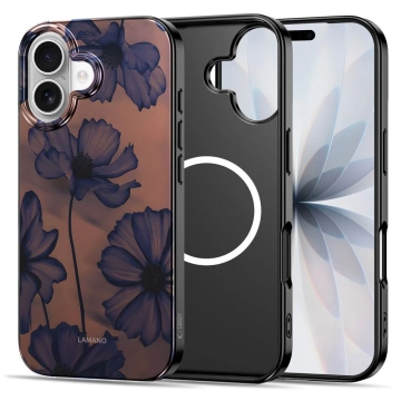 Etui Ochronne do iPhone 17 Tech-Protect Lamano MagSafe Velvet Night